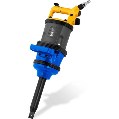 MSW – Clé pneumatique 1" 4600 Nm – 3500 tr/min – Changement de sens et régulation de vitesse – Conception ergonomique (1/6)