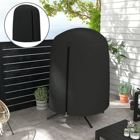 Housse de protection pour fauteuil suspendu de jardin, imperméable avec fermeture éclair, tissu Oxford, Ø128x190cm