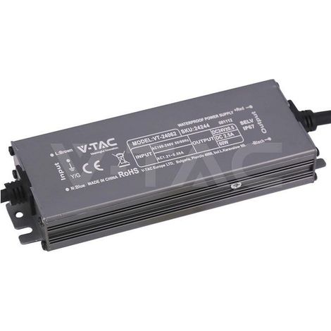 Alimentatore led ip67 60w 24v v-tac -  24244