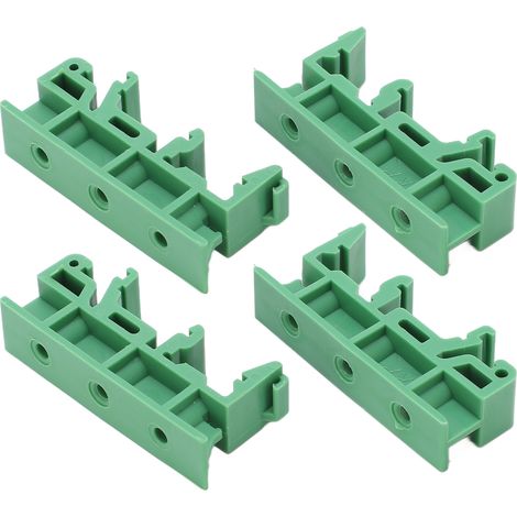 Ensemble Support Rail DIN C45 Isolé pour Circuits Imprimés et Équipements Électroniques (1/5)