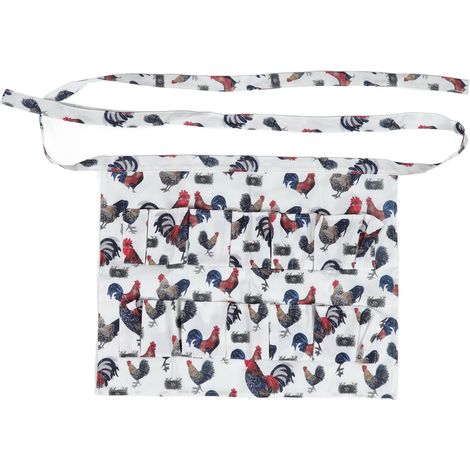 Tablier de collecte d'œufs pour poules, canards, oies, adulte, style L, 4 pièces, pratique pour ramasser et transporter. (1/5)