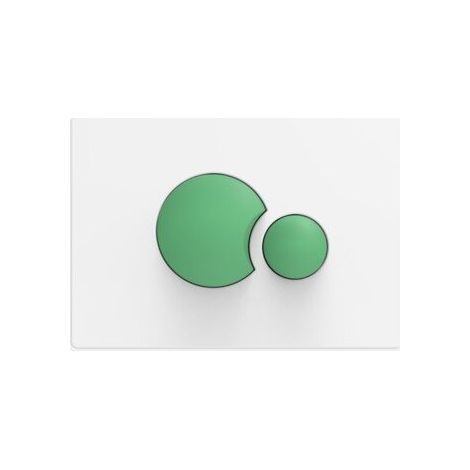 Plaque d'actionnement SANIT 16.706.L6..K000 S706 KITA (1/2)
