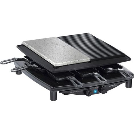 Raclette Gerät Steba RC 4 Plus schwarz 1450 Watt (1/5)