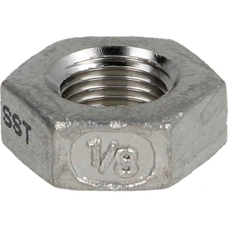 Contre-écrou inox hexagonal F2