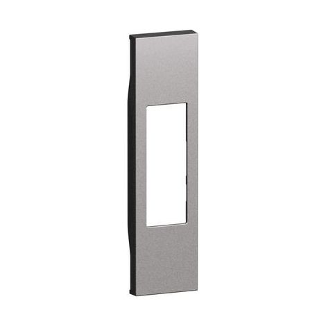 L.Now - Cover Presa Ita 10/16A  1 Modulo - Steel (Bticino Cod. Ks02)