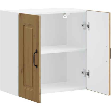 Maison Exclusive - Armoire murale cuisine Kalmar chêne artisanal bois d'ingénierie (1/5)
