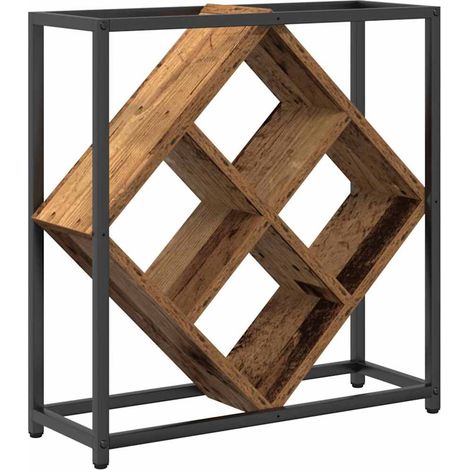 Maison Exclusive - Weinregal Altholz 51 x 18 x 52,5 cm Holzwerkst