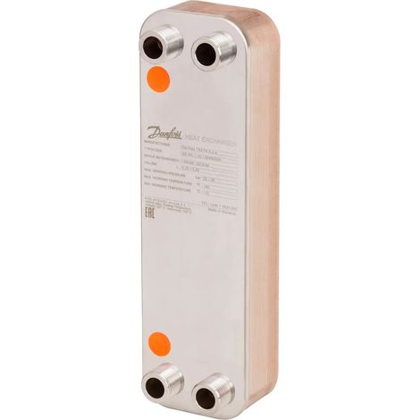 Danfoss Scambiatore di calore brasato MPHE XB 06L-1 26 PN25 G 3/4 A x 20mm, 004B2028