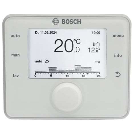 Bosch Außentemperaturgeführter Regler CW 400 f b. z 4 HK u 2 WW-Ladekreise (1/4)