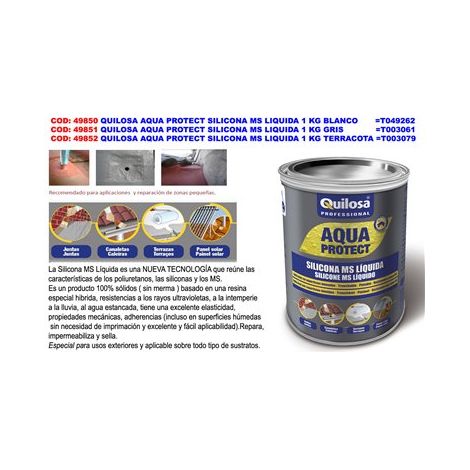 1 kg Flasche weißes Flüssigsilikon MS 49262 Quilosa