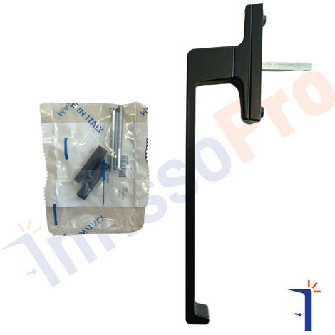 Maniglia per alzante scorrevole Master Italy linea Italia modello A3080 - Colore: NERO RAL 9005