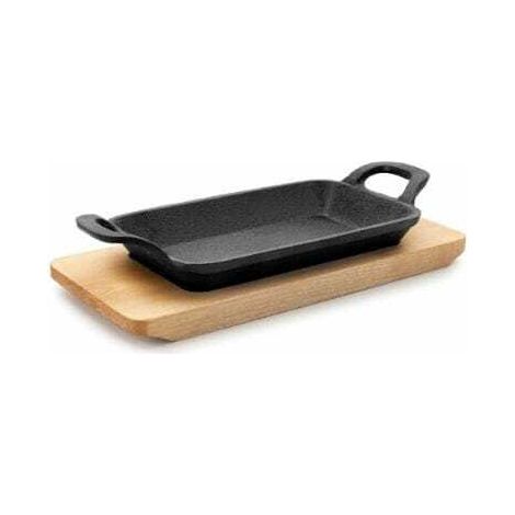 Plaque de grill Lacor magma fonte 22.5x10 cm