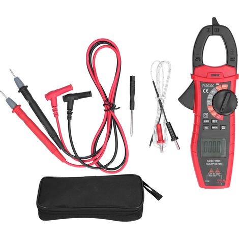 FS9030C Digital Multimeter LED Clamp Meter Intelligent Voltage Current Tester High Accuracy Clamp Ammeter
