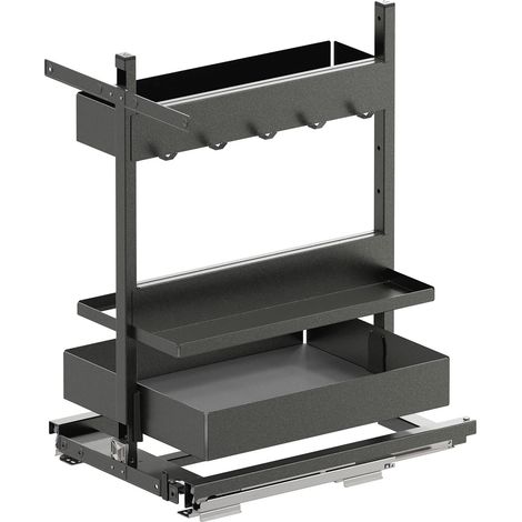 VS SUB Larder Flex Essentio Bake Unterschrank Auszug Set KB 400mm, lava (1/2)