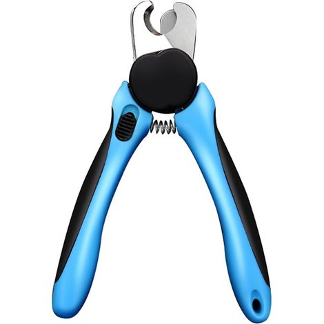 Coupe-ongles LED pour chien et chat, illuminant les ongles et la lignée, coupe sans danger, 2 en 1, avec lime à ongles et double éclairage LED bleu ciel (1/5)
