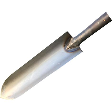 aus Metall mit verlängertem Griff zum Ausgraben von