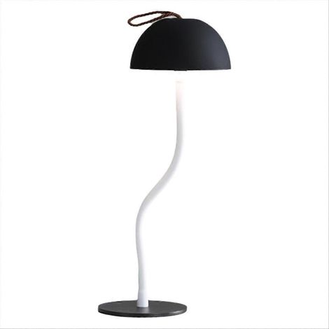 Kabellose Pilzlampe, dekorative Tischleuchte für Büro oder Leseecke, ästhetisches Nachtlicht für Zuhause (1/5)