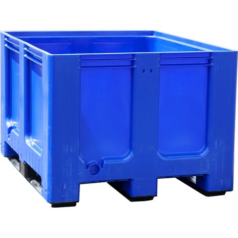 PROVOST - Caisse palette bleue en polyéthylène haute densité pour tri sélectif