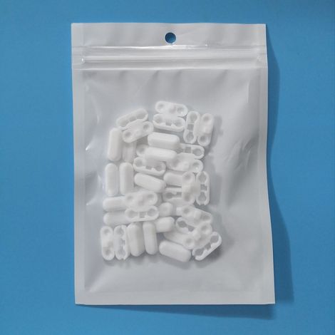 Lot de 20 connecteurs à billes blanches pour stores verticaux et stores vénitiens/stores enrouleurs avec attaches à billes (1/5)