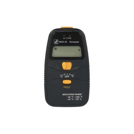 Thermomètre à Sonde K Interchangeable -50 à 700°C – Résolution 1°C – Hold  Réf. 005420 - WILMART