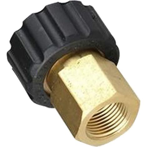 Nozzle Fitting Adapter High Pressure Washer Accessories - M22 G3 / 8m (1/4)