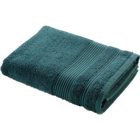Drap de douche en éponge unie DAYTA (1/3)