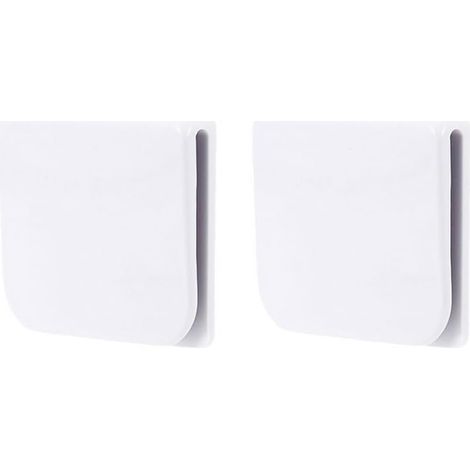 Lot de 2 clips solides pour rideau de douche pratiques et pratiques (1/4)