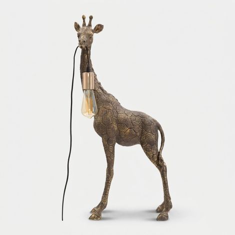 Lámpara de mesa decorativa de poliresina Giraffa 80 (1/5)