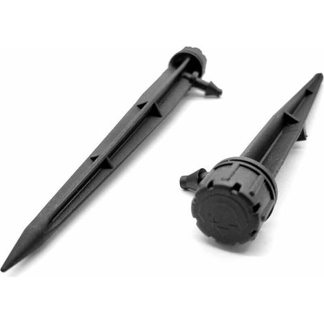 100pcs Goutteur Irrigation Réglable de Tuyau Système D'arrosage Automatique Goutte à Goutte Micro Gicleurs Drippers pour Plante Serre DIY Jardin -DPZO