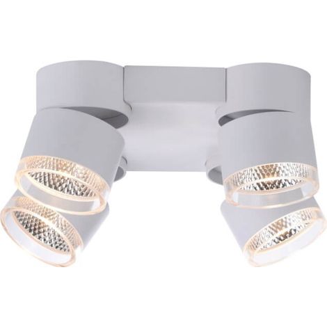 Plafonnier blanc Pure Nola 4 lumières - 6864-16