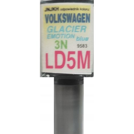 Réparation des rayures de peinture bleu glacier VW LD5M 3N 10 ml ARA (1/5)