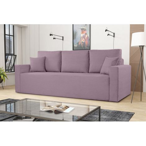 Modernes Sofa ZOOM mit Schlaffunktion Lavende (1/2)
