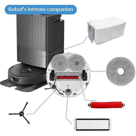 Zubehör für Roborock Q Revo, Zubehörset für Saugroboter SZRH