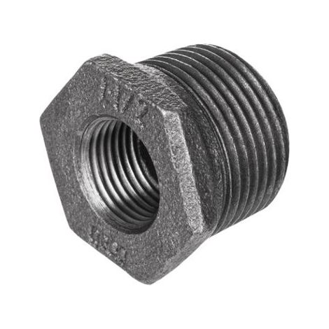 Gebo - Raccord réduit mâle/femelle acier noir 1"1/4x1" - 24129S