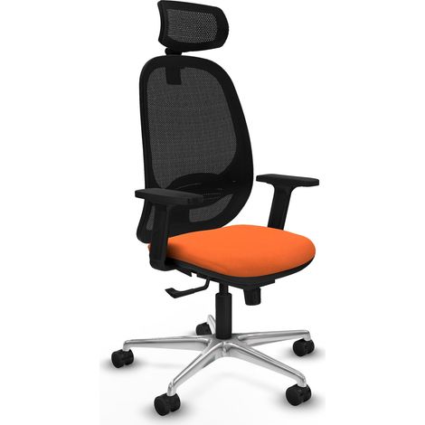 Chaise de bureau piqueras y crespo moderne noir mousse haute densité (1/2)