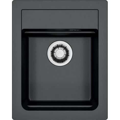 Alveus Atrox - Evier en granit 40x50 cm, Quick-Close, carbon 1149191 (1/2)