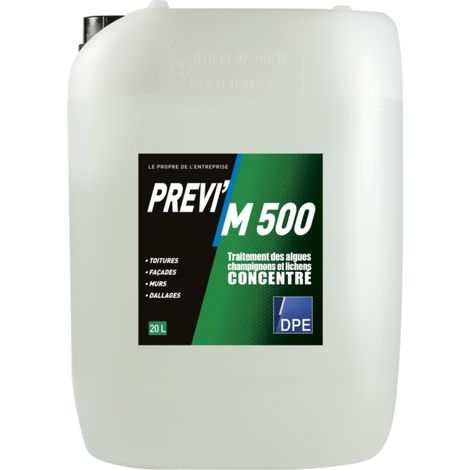 Previ'm500 Traitement Fongicide Dpe Traitement Fongicide Et Algicide Puissant - Dpe
