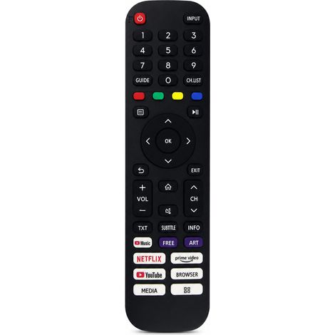 Télécommande TV de Remplacement Compatible avec Hisense EN2J30H (1/5)