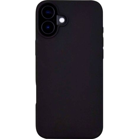 [GEBRAUCHT] B-Ware Backcover Handyhülle Case JT Berlin iPhone 16 Schwarz Silikon Induktives Laden