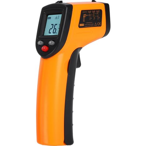 GM530 Infrarot-Thermometer, kontaktlos, hohe Genauigkeit, großer Messbereich, tragbares Thermometer (1/5)