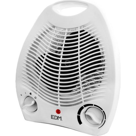 Calefactor Vertical EDM 07204 Blanco 1000 - 2000 W (1/3)