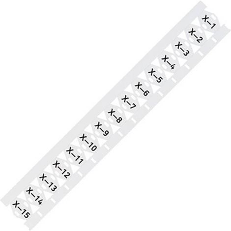 Wago 211-835 sistema di marcatura cavo bianco durevole