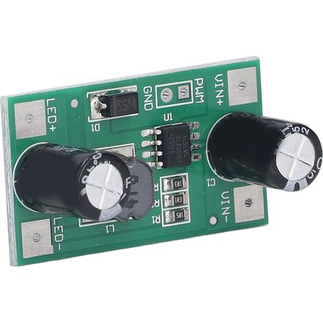 DC-DC Buck-LED-Treibermodul, 5-35V Eingang, 350mA Ausgang, PWM-Dimmung für eine Lichtleistung von 1W. (1/5)