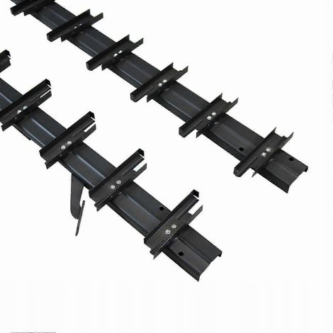 2-teiliges Terrassen-System mit Rollläden, 109 cm breite Stahl-Fensterpaneele für den Außenbereich in Anthrazitgrau (1/5)