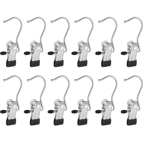 12 Crochets Suspension Bottes – Pinces à Linge, Vêtements, Chaussures (1/3)
