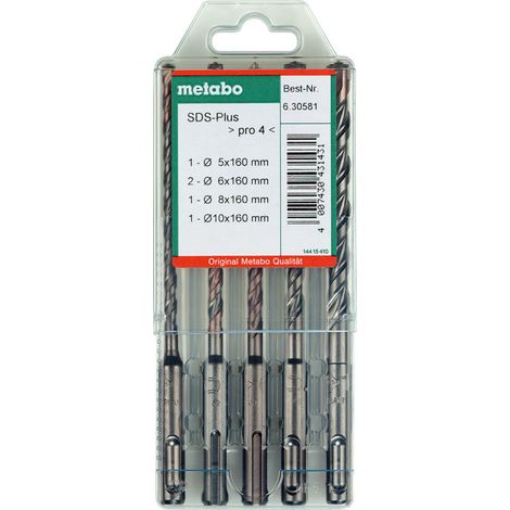 Hammerbohrersatz SDS-plus Pro 4 5-tlg.SDS-Plus Ku.-Kass. (1/3)