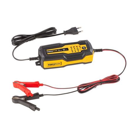 Caricabatterie intelligente 35w 2a 60ah powx4201 powerplus (1/3)