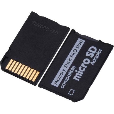 Micro SDHC SD TF Memory Stick MS Pro Duo adaptateur PSP Converter Card Reader (1/3)