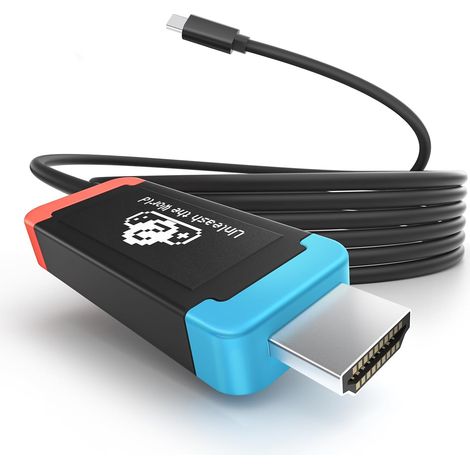 Câble USB-C vers HDMI, Compatible avec Nintendo Switch 2, 1.5 m (1/5)