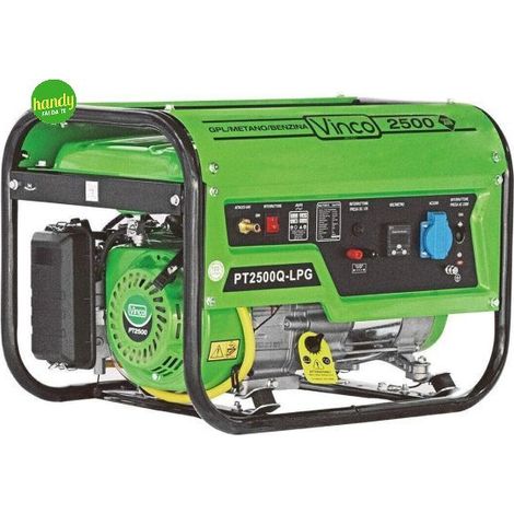 Generatore Vinco 3,5KW Gpl/Metano/Benzina